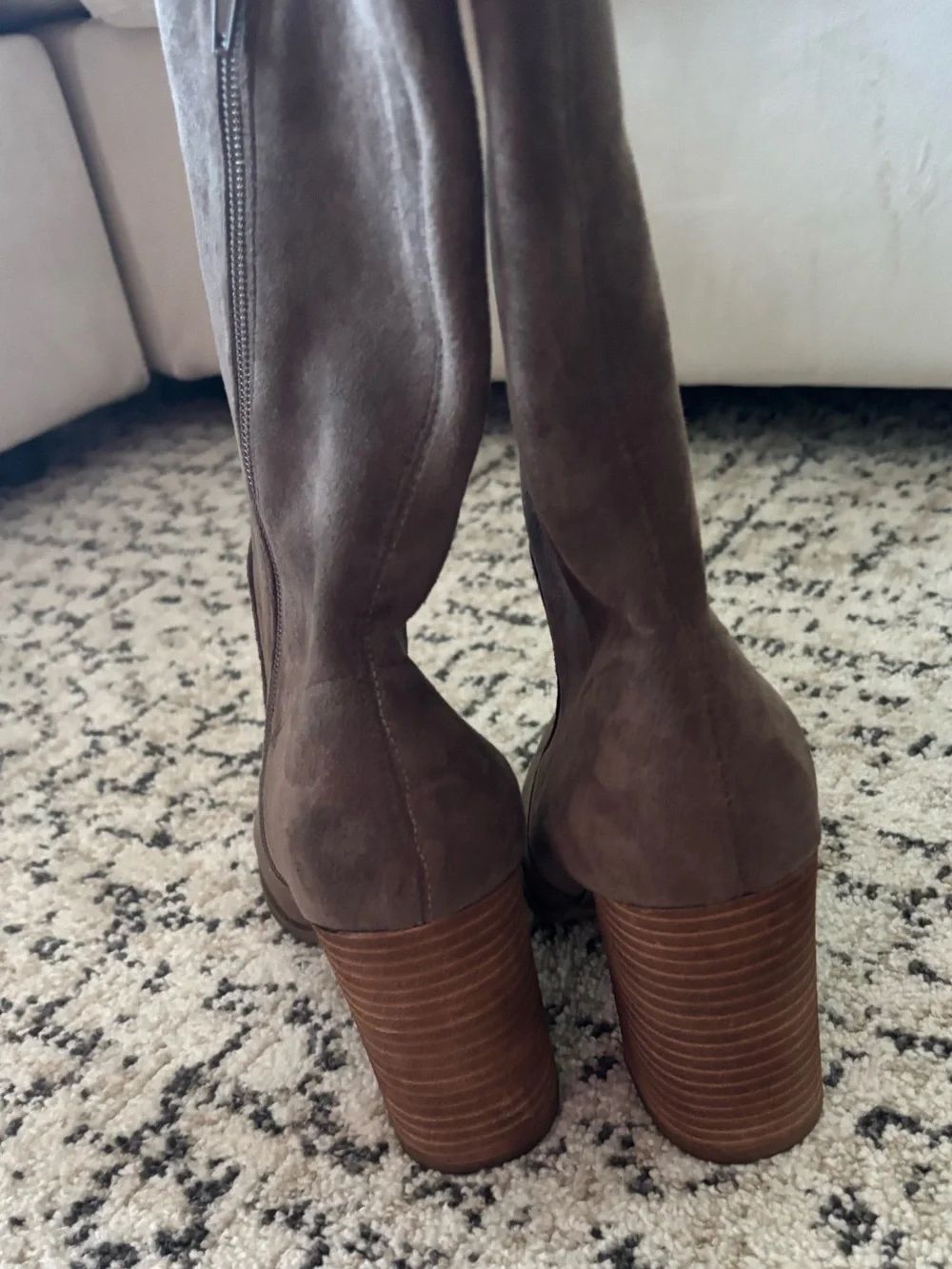 Dolce Vita Over The Knee Boots in Taupe